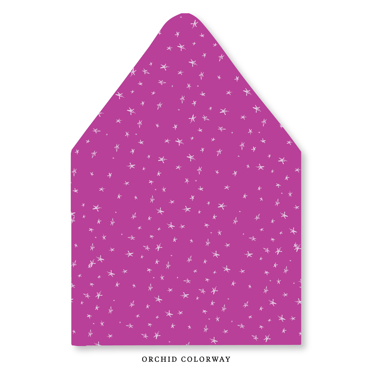 Whimsical Stars Envelope Liner