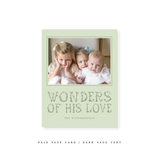 Witherspoon Classic Printed Small Holiday Card
