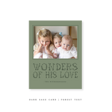 Witherspoon Classic Printed Small Holiday Card