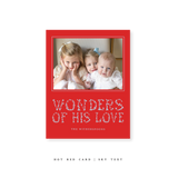 Witherspoon Classic Printed Small Holiday Card