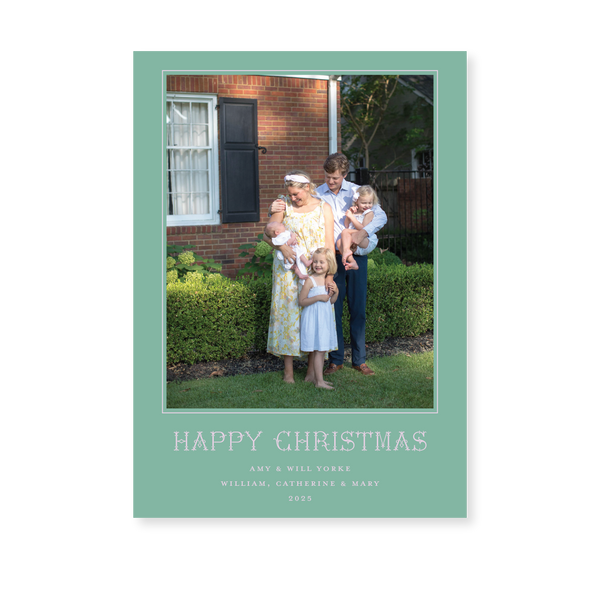 Yorke Classic Printed Medium Holiday Card