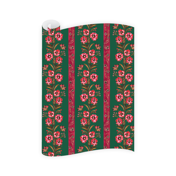 Ruby Vine Wrapping Paper Roll