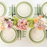 Floral Elegance Sage Guest Towels