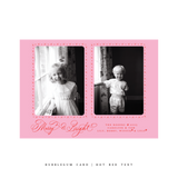Ellington (2 Photos) Classic Printed Medium Holiday Card