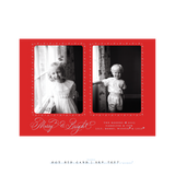 Ellington (2 Photos) Classic Printed Medium Holiday Card
