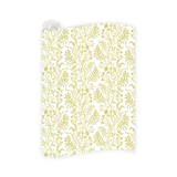 Fern Chartreuse Wrapping Paper Roll