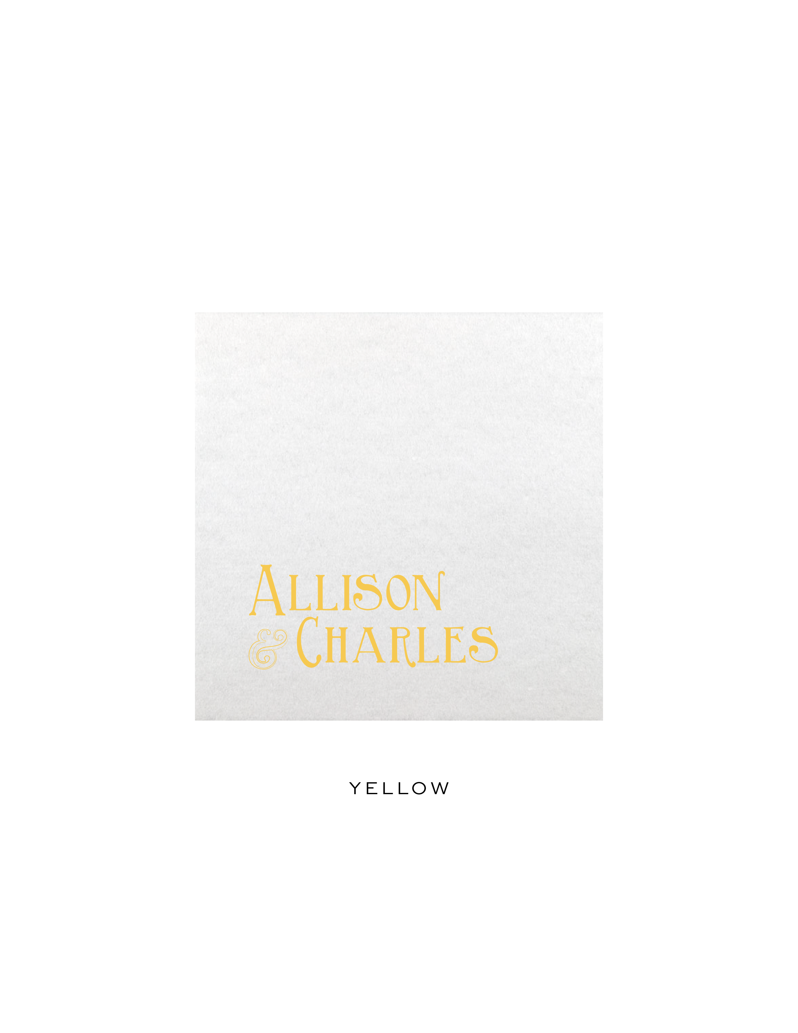 Allison Bridal Linun Napkin