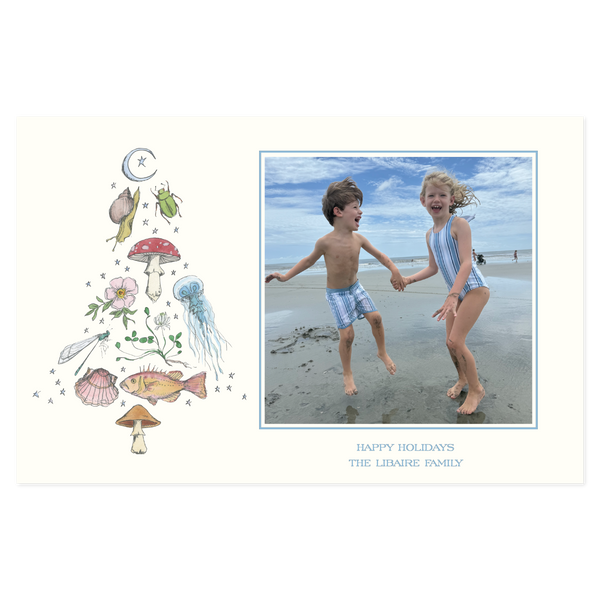 Amelia Classic Printed Holiday Card