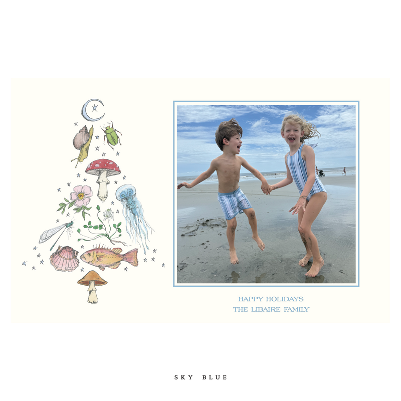 Amelia Classic Printed Holiday Card