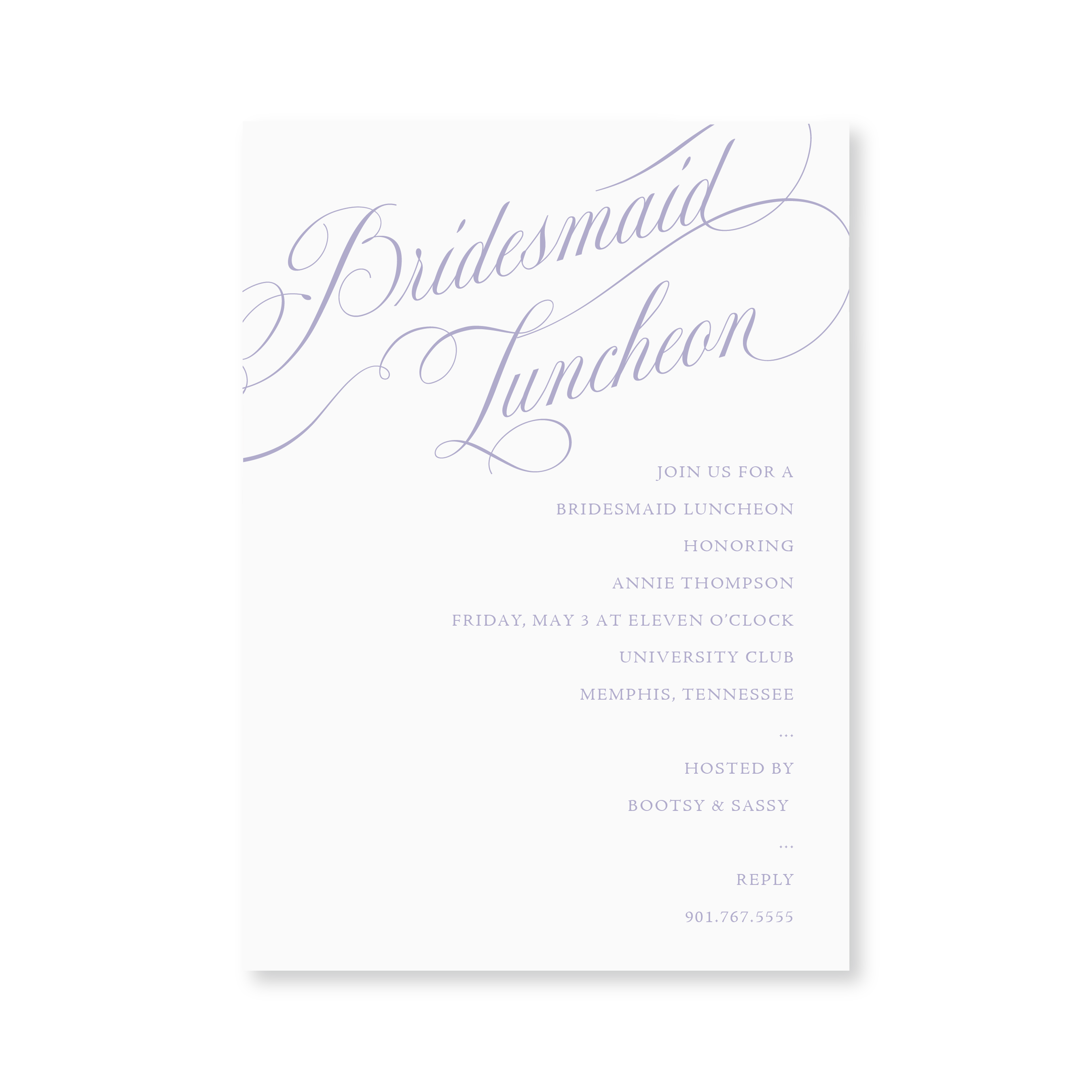Annie Bridesmaid Invitation