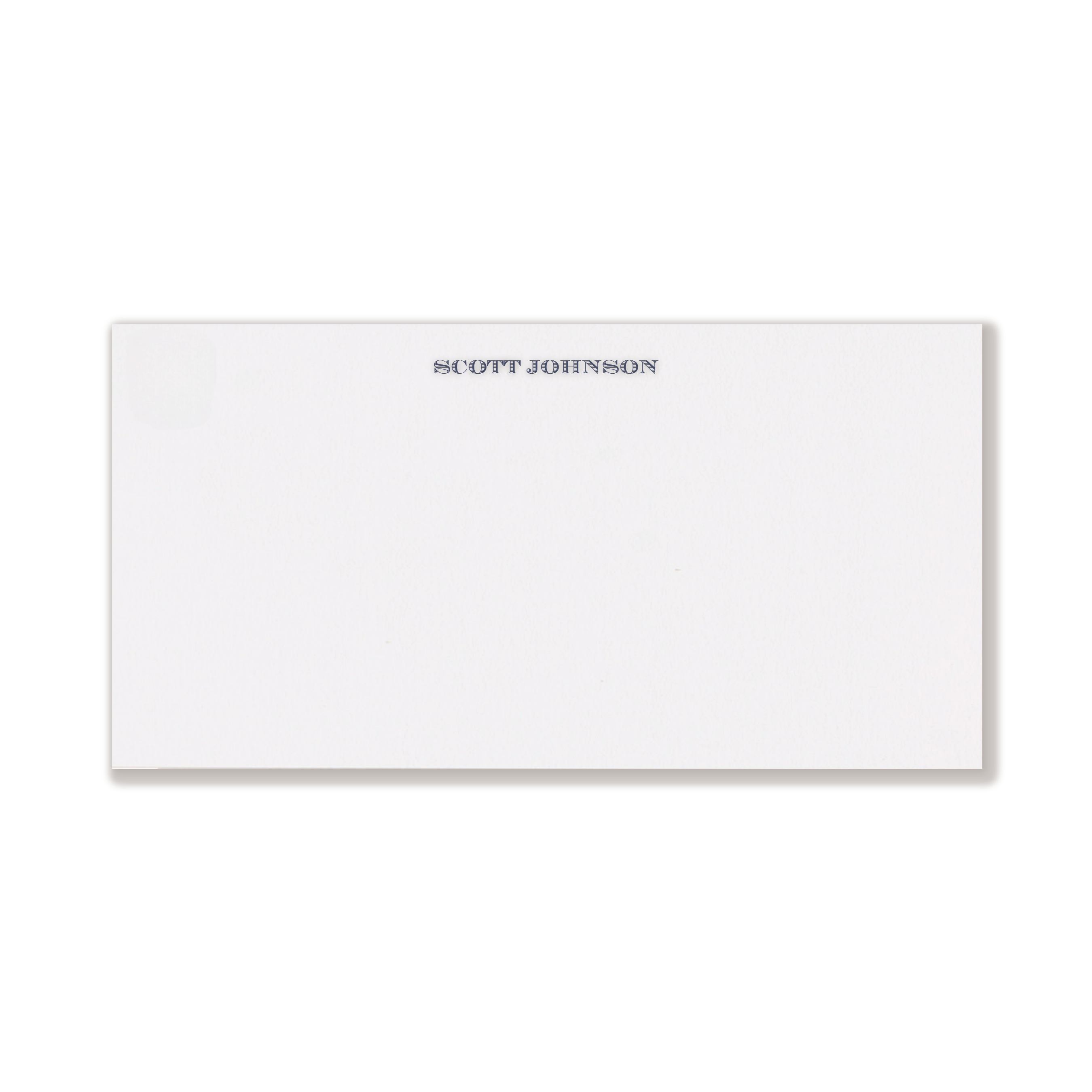 Scott Engraved Note
