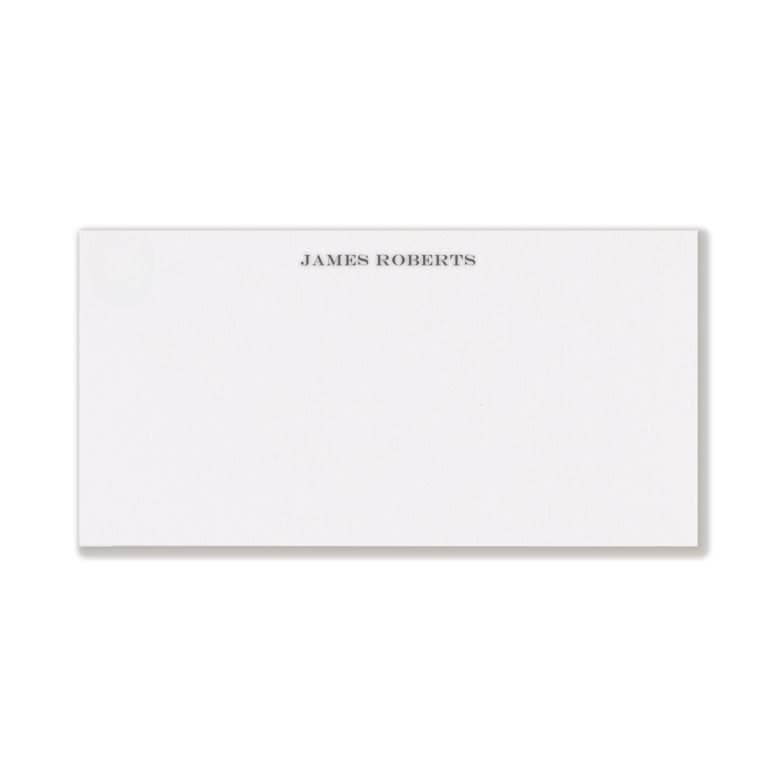 Roberts Engraved Note