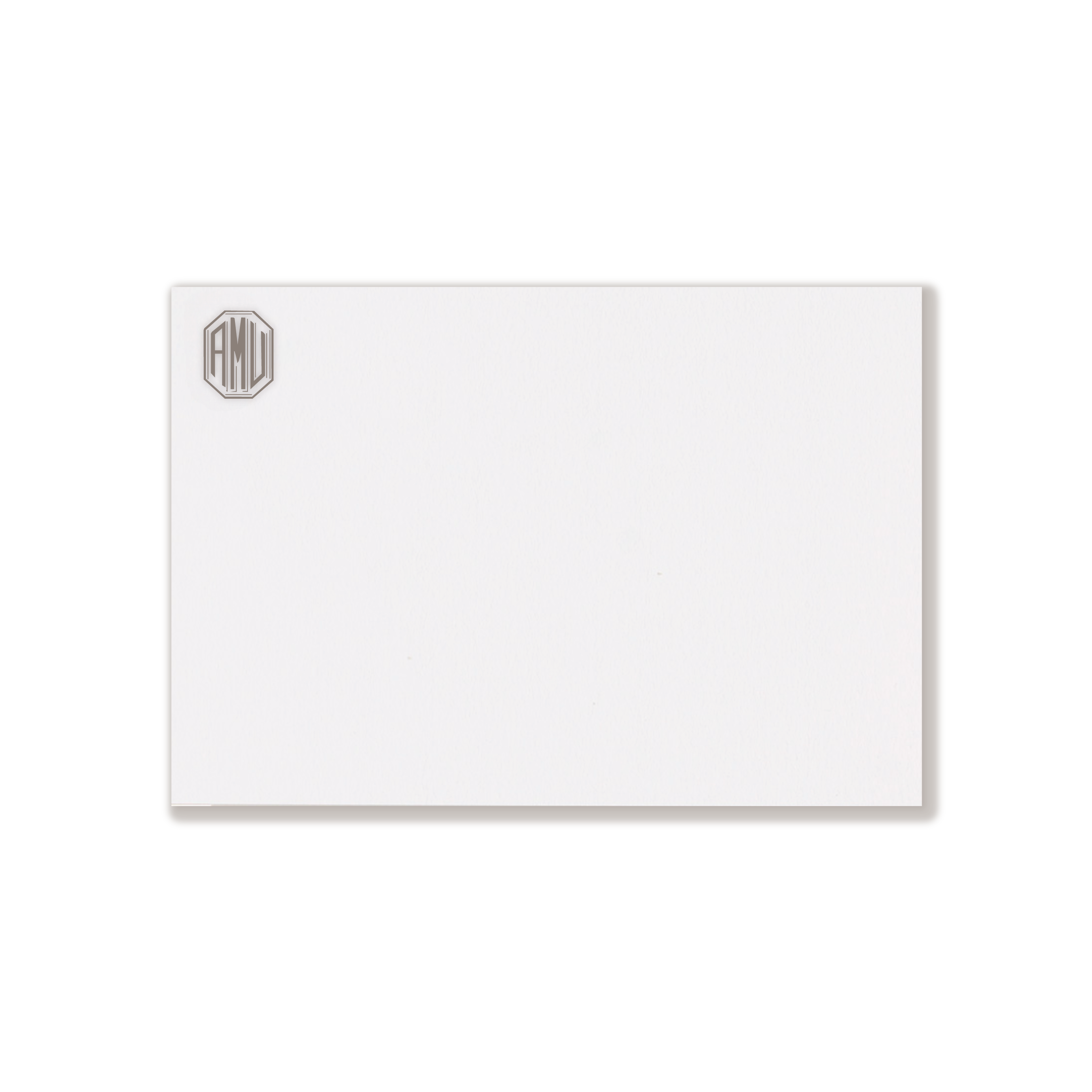 Henley Monogram Engraved Note