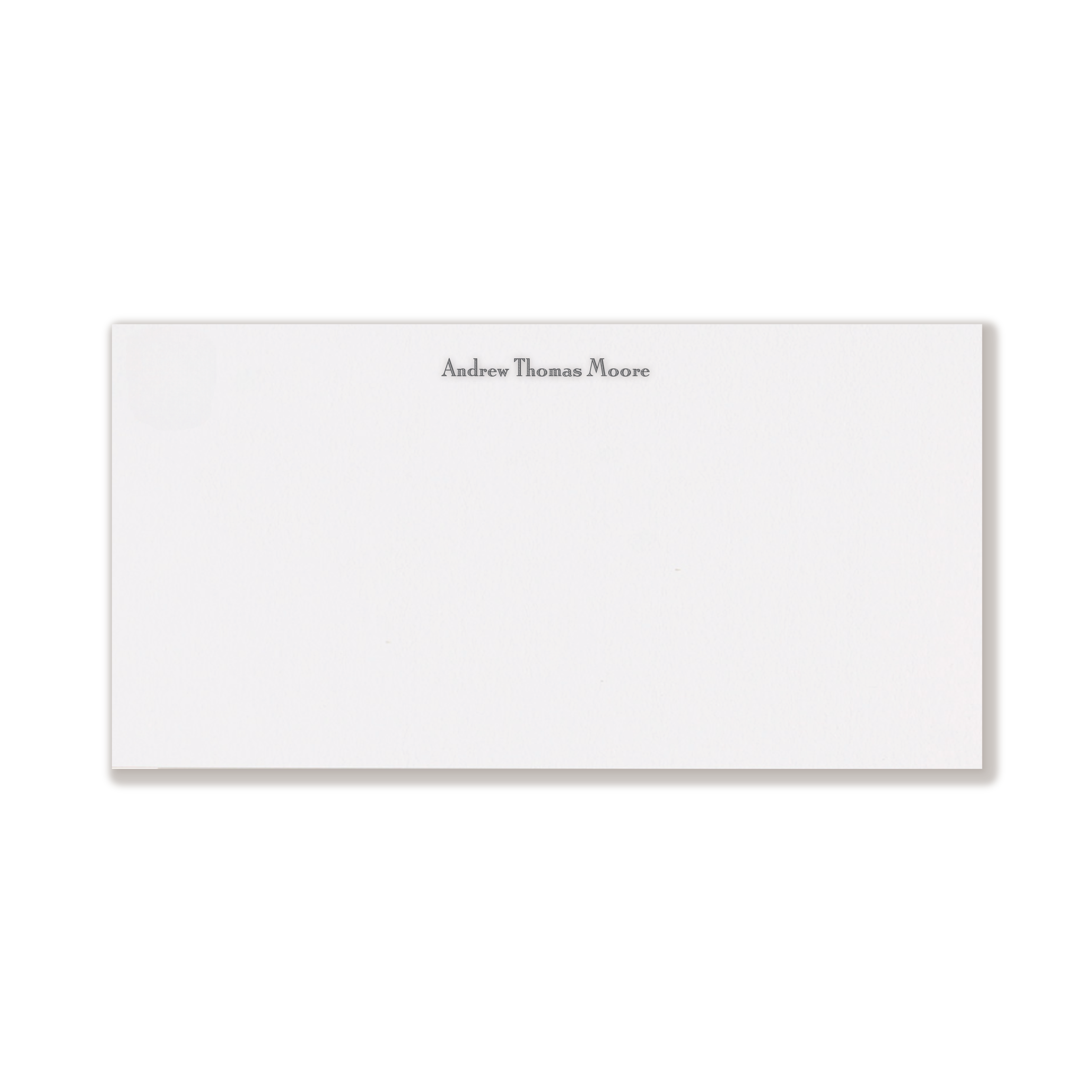 Moore Engraved Note
