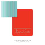 Aurora Small Luxe Holiday Card