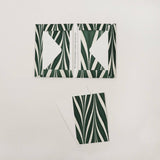 Marbled Greeting Card Set - Green