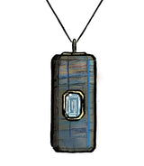 Labradorite + Blue Topaz Lumiere Pendant Necklace