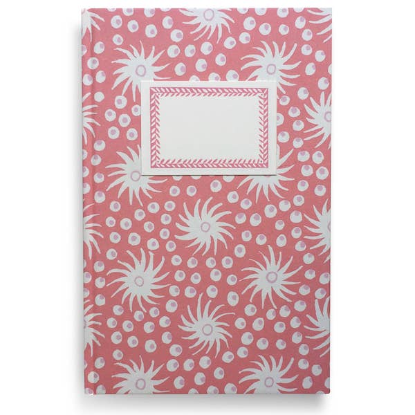Hardback Notebook Milky Way Pink/Old Red