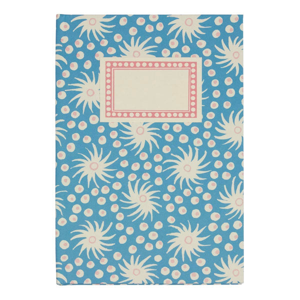 Hardback Notebook Milky Way Blue/Old Red