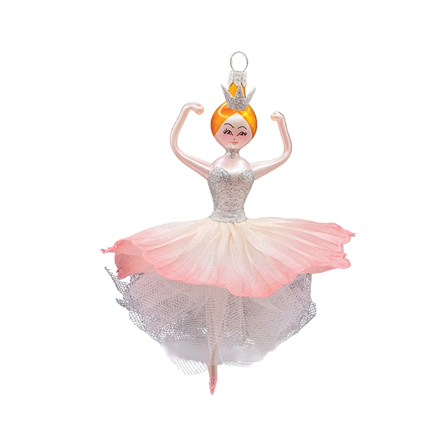 Pink Ballerina Ornament