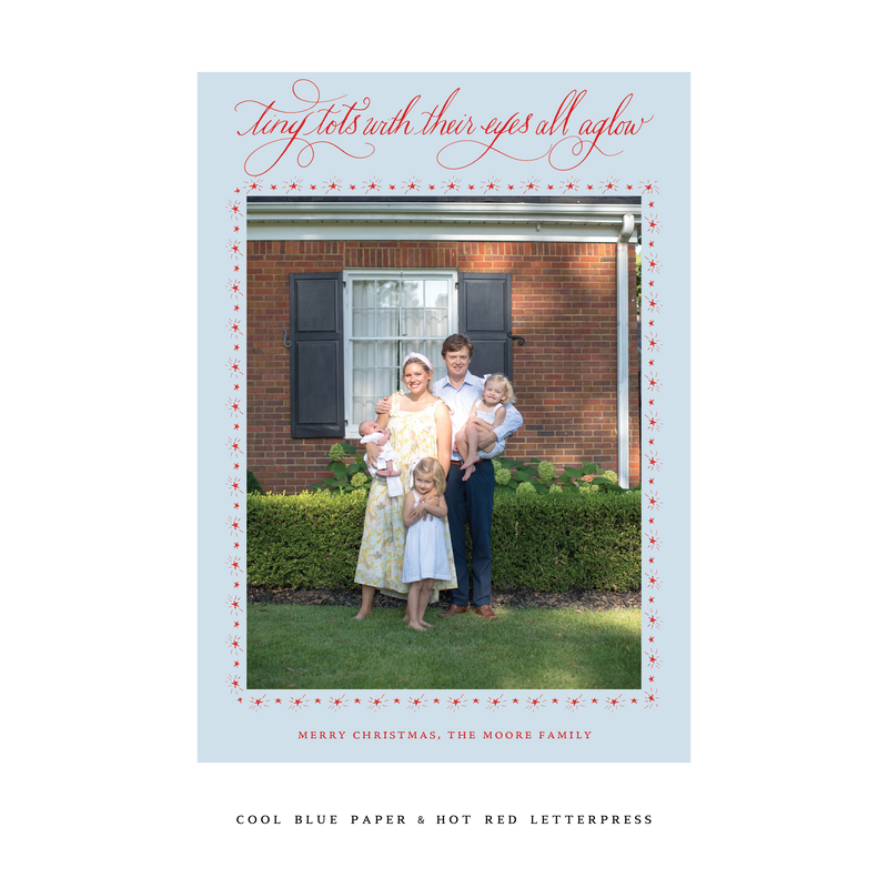 Bexley Letterpress Colored Paper Holiday Card