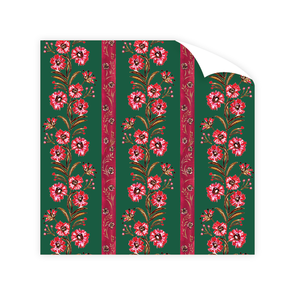 Ruby Vine Wrapping Paper Roll