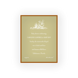 Heath Luxe Baby Shower Invitation