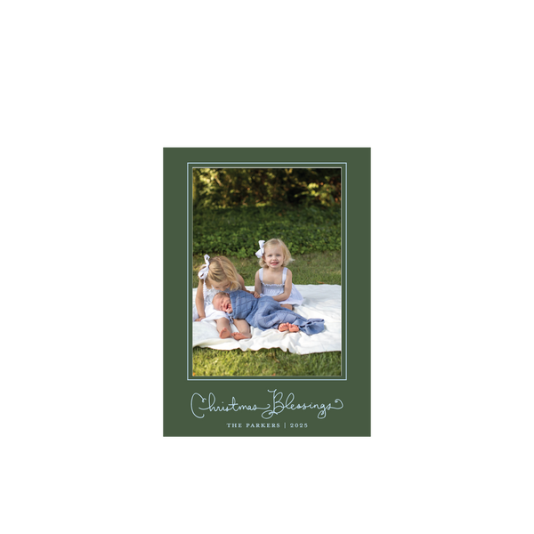 Brantley Classic Printed Petite Holiday Card