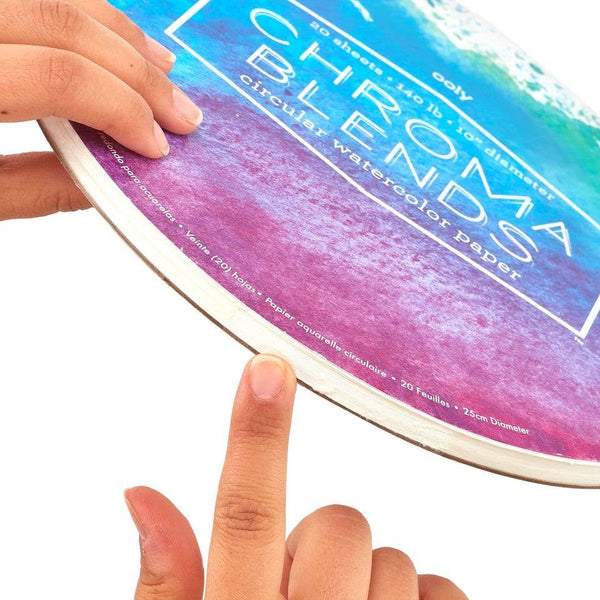 Chroma Blends Circular Watercolor Paper Pad