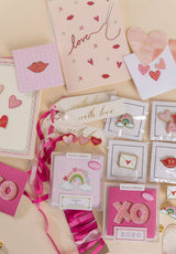 XOXO Sticker Gift Enclosures