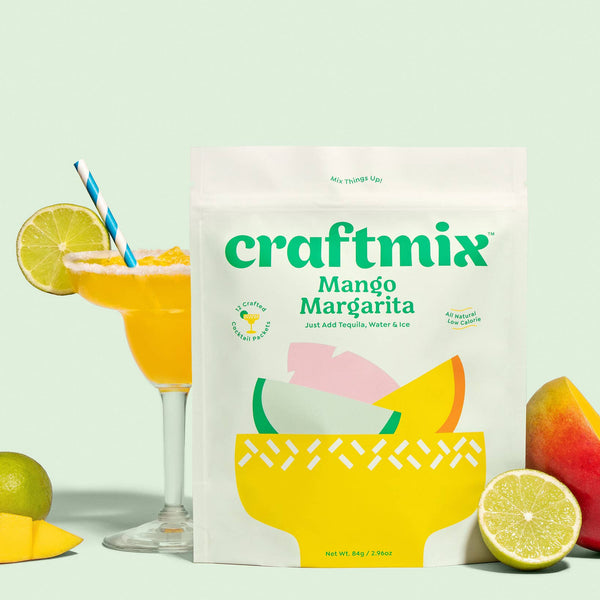 Mango Margarita Cocktail Mixer - 12 Servings Multipack