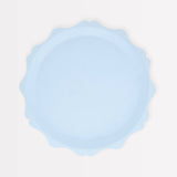 Pretty Edge Blue Paper Plates
