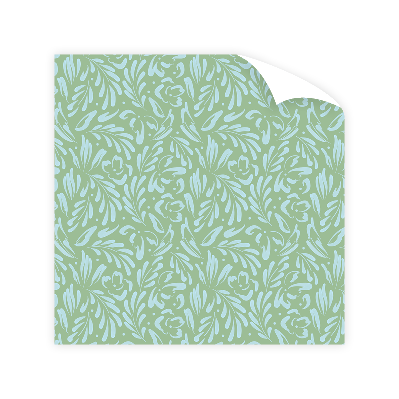 Style Edit Luxe Green Wrapping Paper Roll