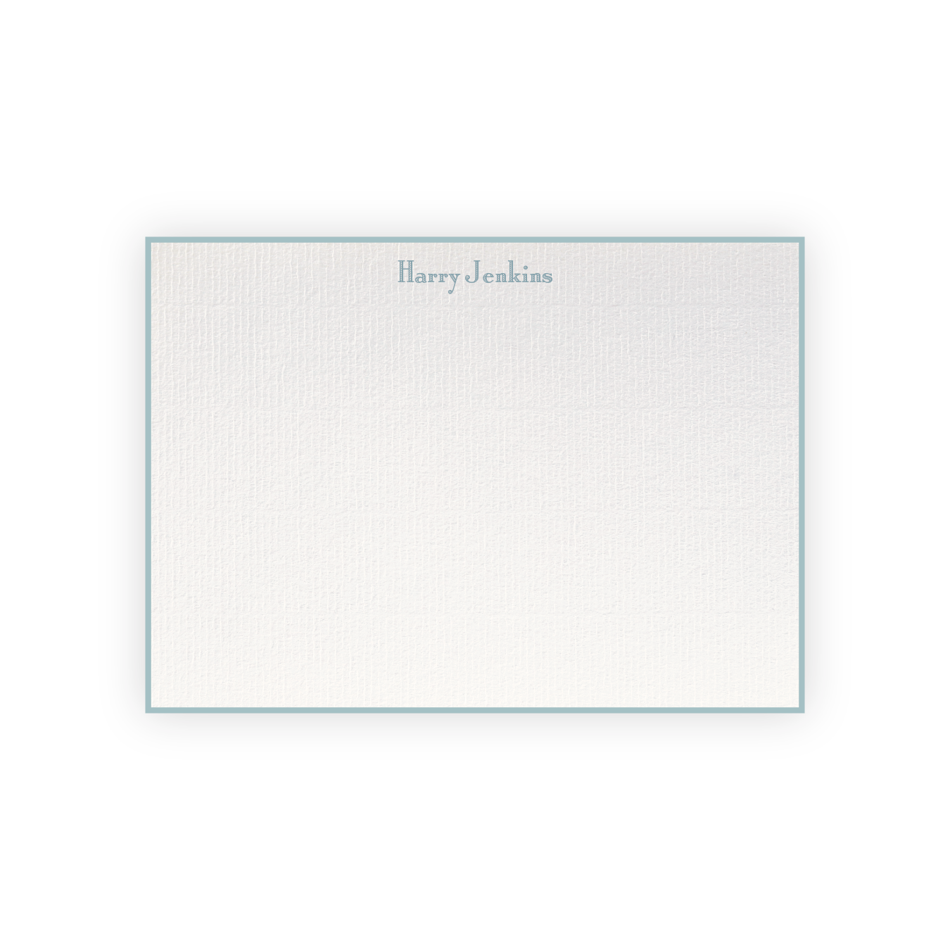 Cambridge Laid Paper Notecard