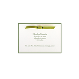 Cambridge Ribbon Birth Announcement