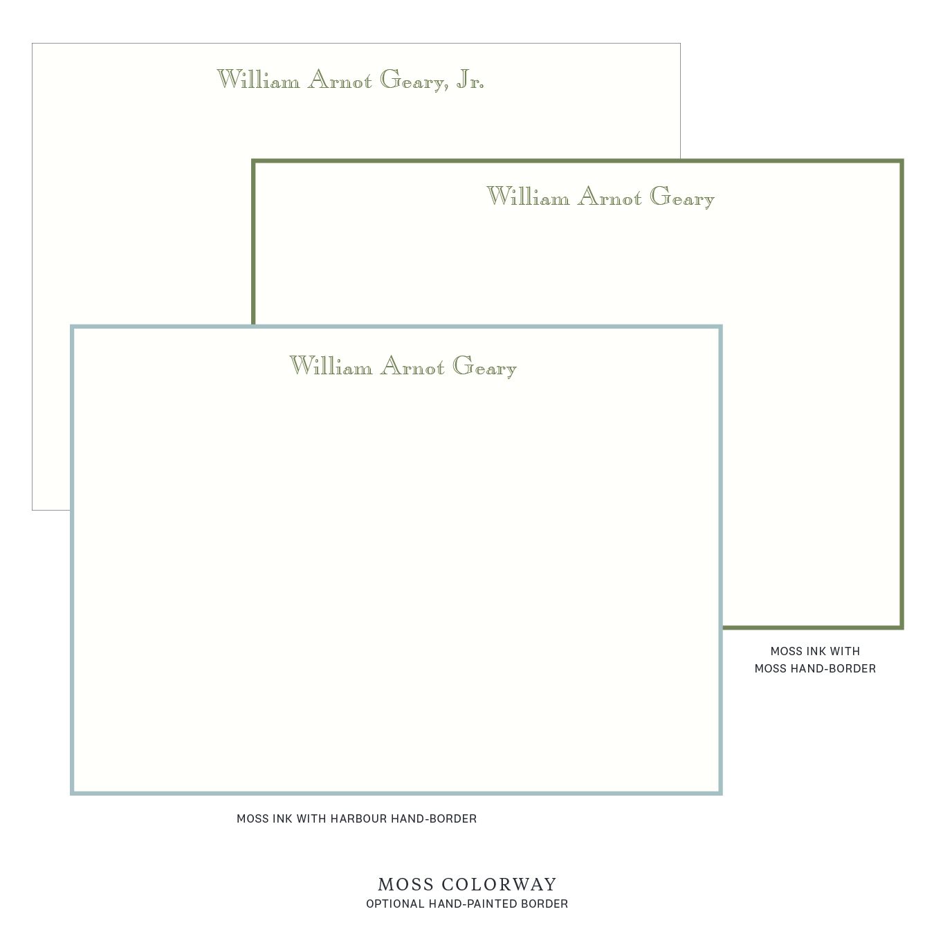 Camden Laid Paper Notecard