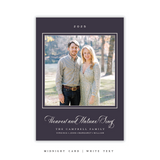 Caroline Medium Classic Printed Holiday Card II