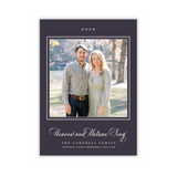 Caroline Medium Classic Printed Holiday Card II