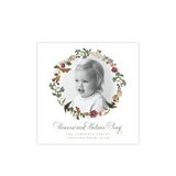 Caroline Small Square Classic Printed Holiday Card