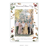 Caroline Medium Classic Printed Holiday Card I