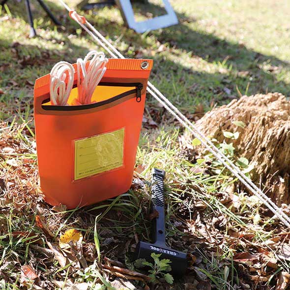 Large Tarp Zip Pouch