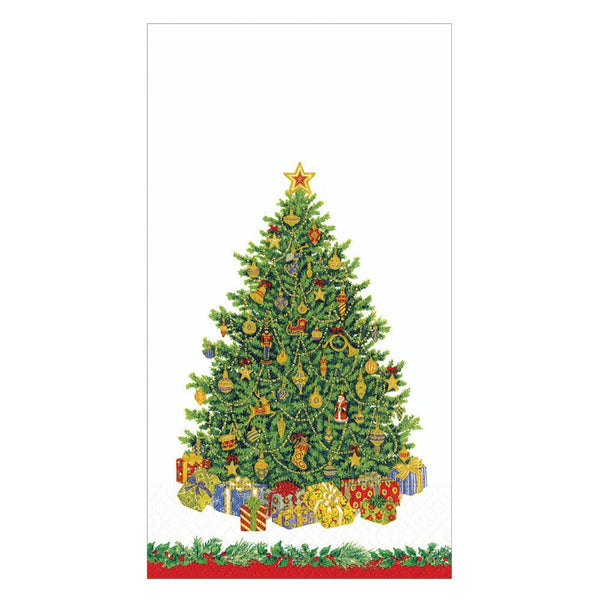 Christmas Tree Caspari Guest Towel