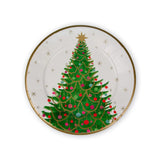 Merry and Bright Caspari Dinner Plate