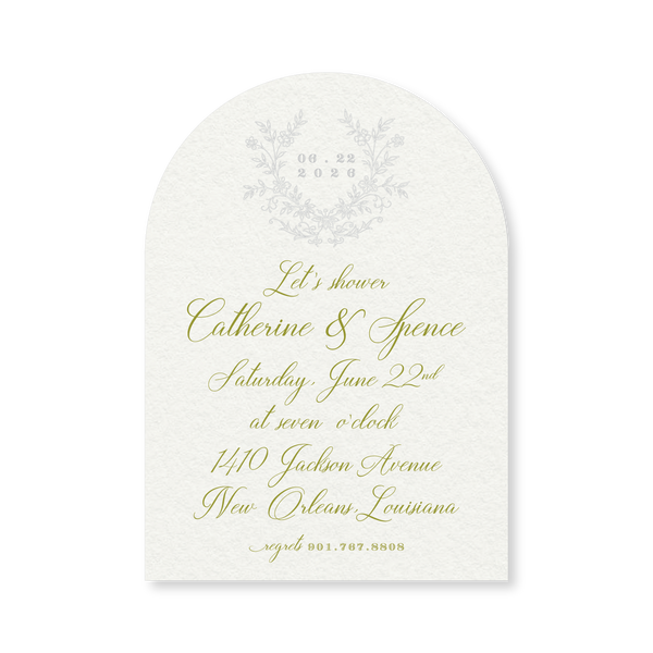 Catherine Bridal Invitation