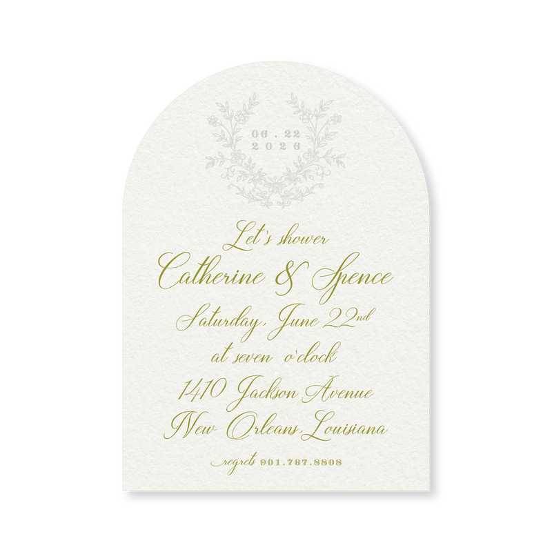 Catherine Bridal Invitation