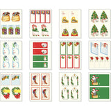 Vintage Christmas Stickers Tin