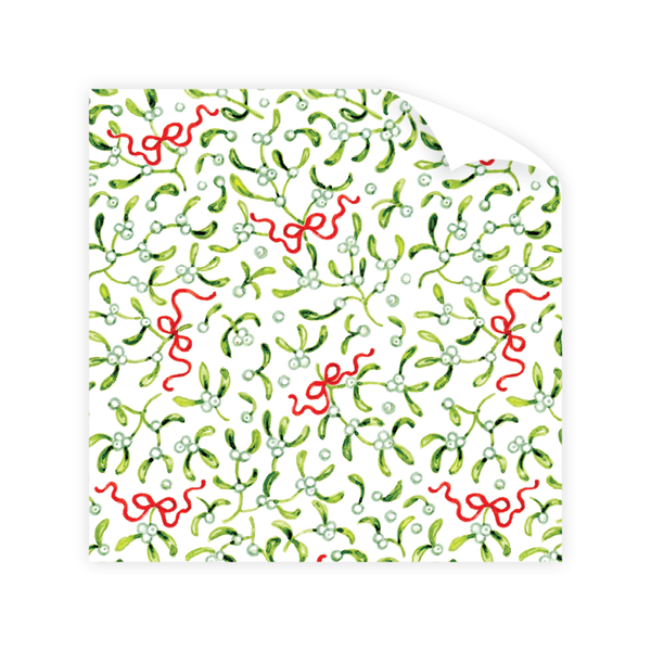 Isla Bahia Mistletoe Wrapping Paper Roll