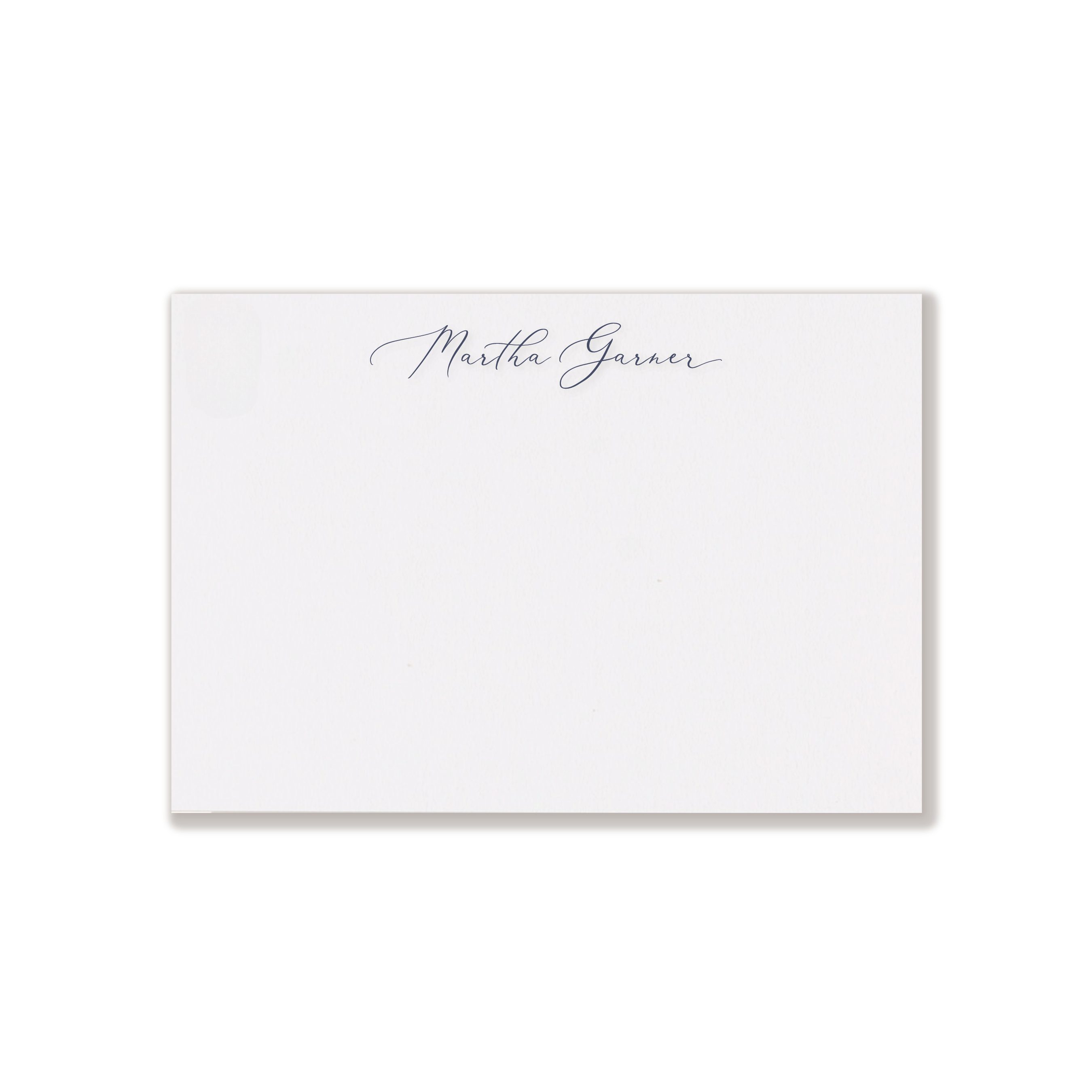 Martha Engraved Note