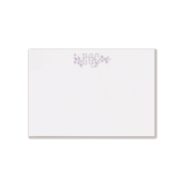 Emily Monogram Engraved Note