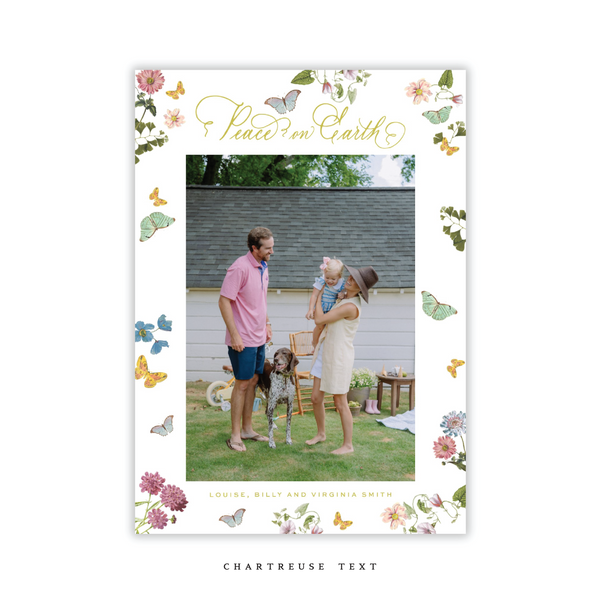 Collier Medium Classic Printed Holiday Card I